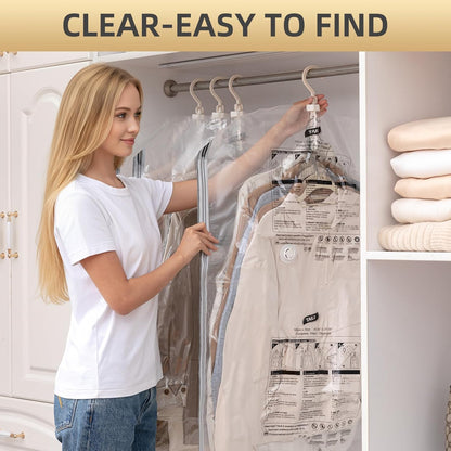 Hanging Vacuum Storage Sealer Bags
